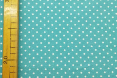 Tejido de popelín con estampado lunar 100% algodón