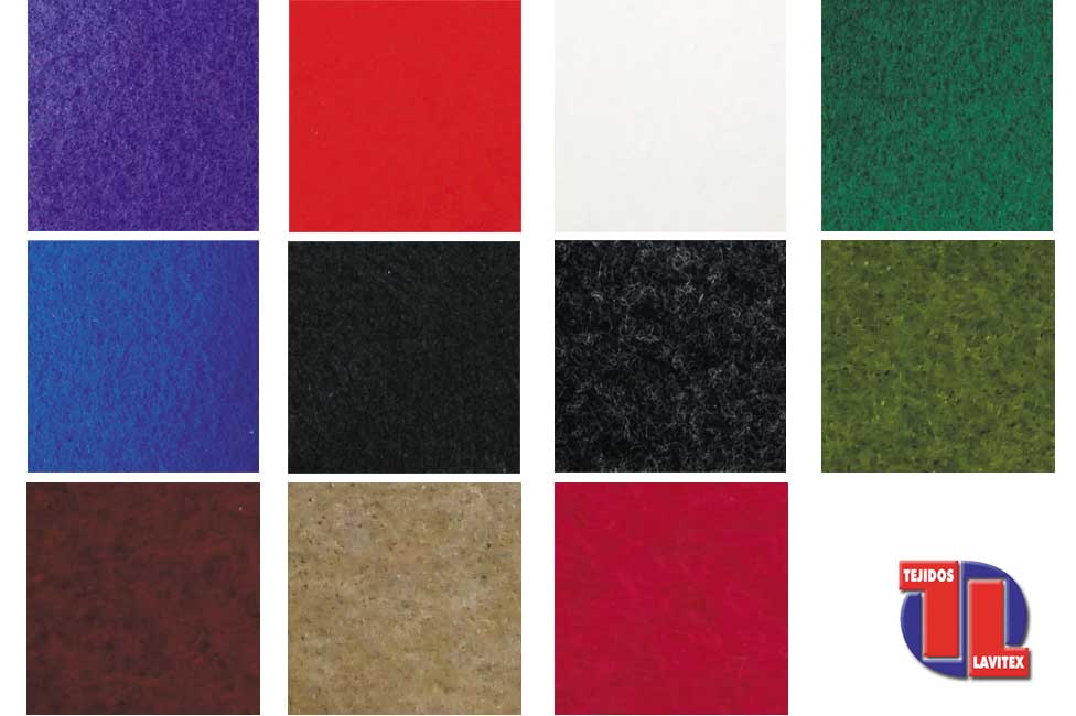 Colores: Negro, Blanco, Rojo, Gris, Burdeos, Azul, Violeta, Verde billar, Verde medio, Fuxia y Sahara.
