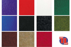 Colores: Negro, Blanco, Rojo, Gris, Burdeos, Azul, Violeta, Verde billar, Verde medio, Fuxia y Sahara.