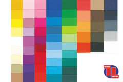 Popelín flamenca. Carta de colores